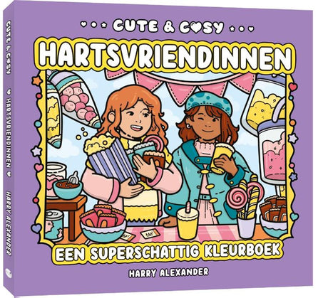 Spatz-Malbuch des Verlags: Süße, gemütliche beste Freunde