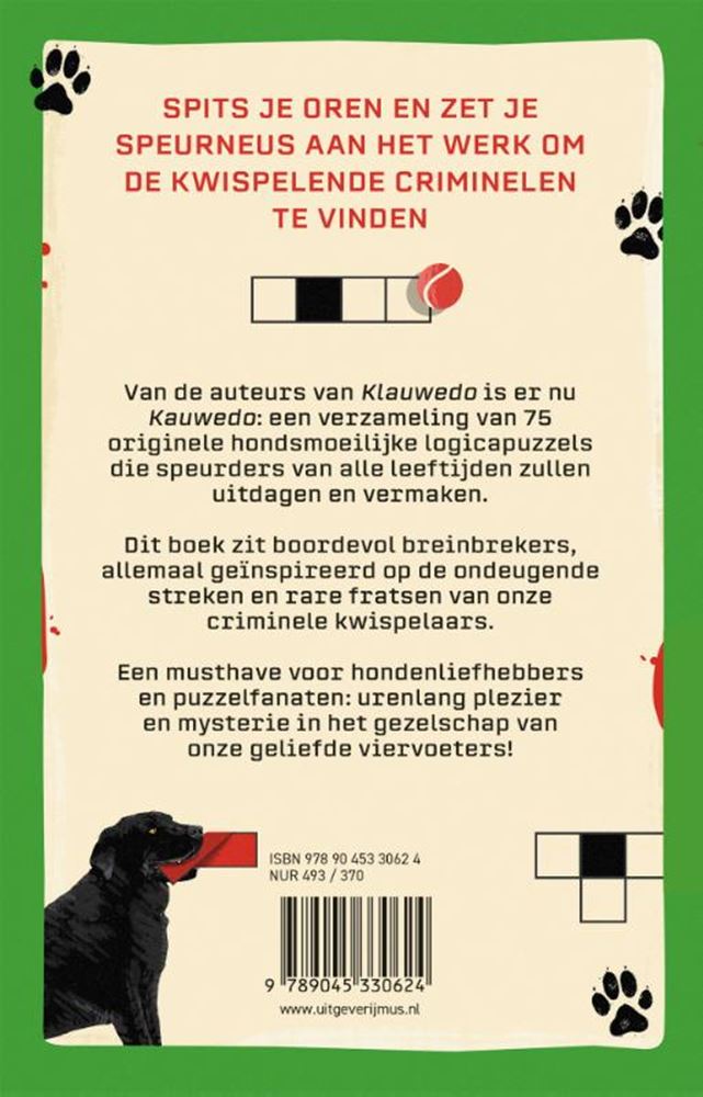 Uitgeverij mus kauwedo - 75 hondsmoeilijke misdaadmyste