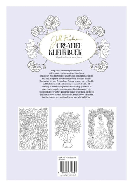 Mus creatief jill rocket : creatief kleurboek | 2 stuks