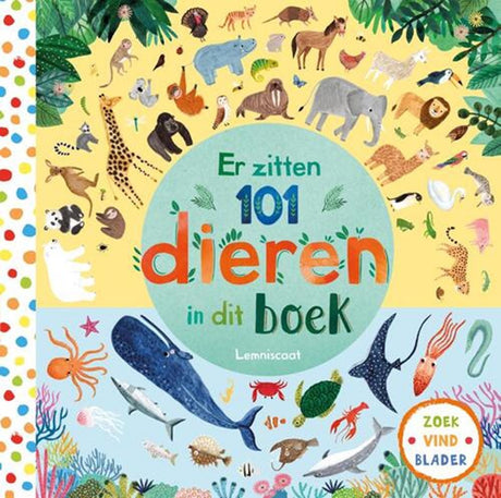 Im zentralen Buchhaus gibt es 101 Tiere in diesem Buch