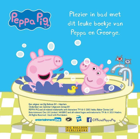 Badebuch: Peppa Pig. 1+
