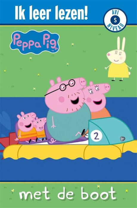 Ik leer lezen. peppa pig met de boot. av