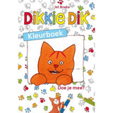 Großer Ballon Dikkie Dik - Malbuch