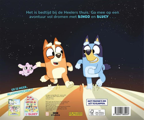 Bluey prentenboek: slapenstijd 2+