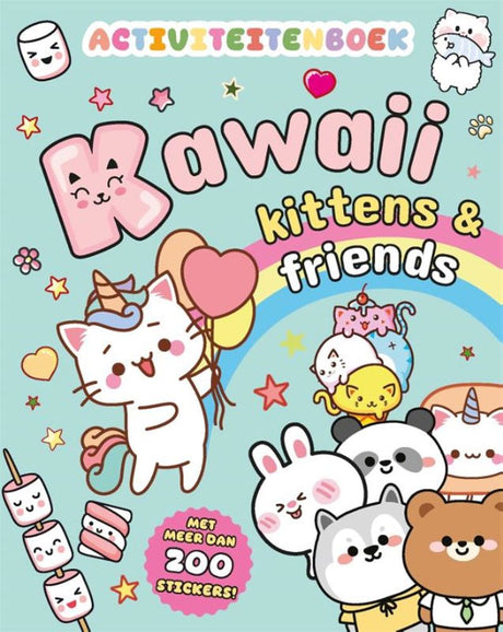 Kawaii kittens friends activiteitenboe