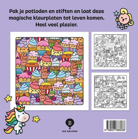 Cozy cute - er was eens... kleurboek.