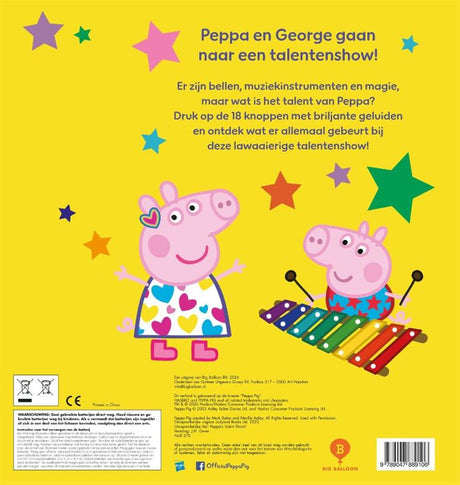 Klangbuch Peppa ist ein Star! 2+