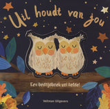 Kartonboek: uil houdt van jou 1+ | 2 stuks
