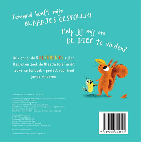 Kartonboek: waar is de blaadjesdief? 1+ | 2 stuks