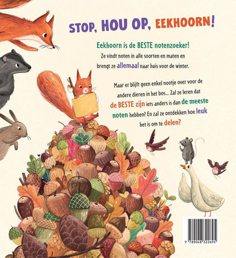 Prentenboek: stop, hou op, eekhoorn! 3+ | 2 stuks