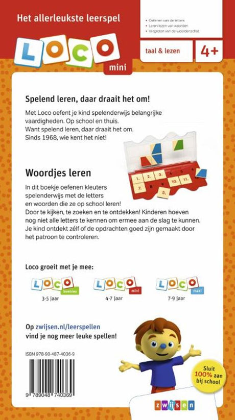 WPG Publishers Mini Loco - ROMPOM Ich lerne Worten (4-6 Jahre alt)