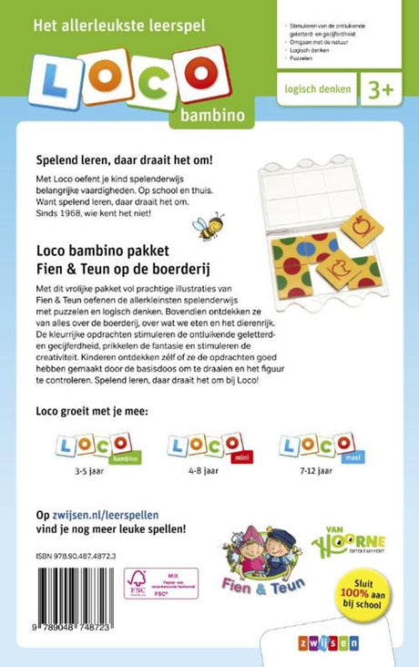 Loco Bambino-Paket fien teun auf der b