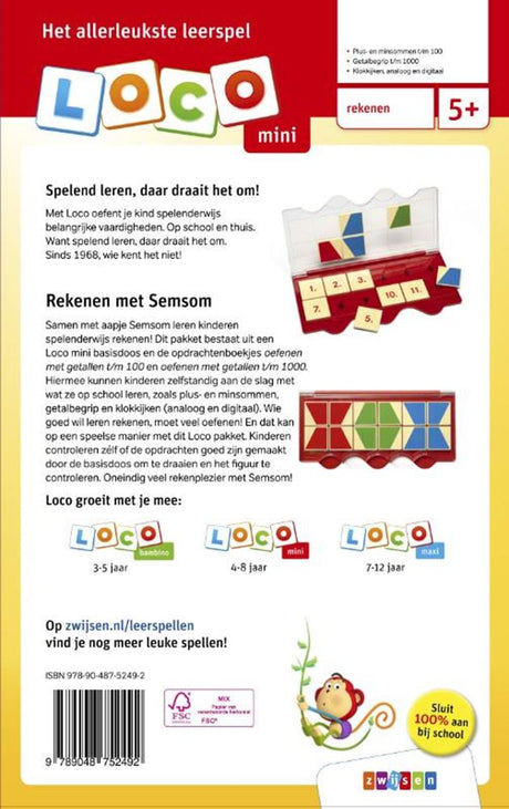 Loco Mini – Semsom-Paket für Mathe-Gruppen 3 und 4