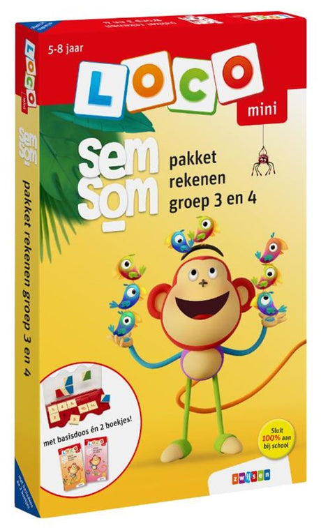 Loco Mini – Semsom-Paket für Mathe-Gruppen 3 und 4