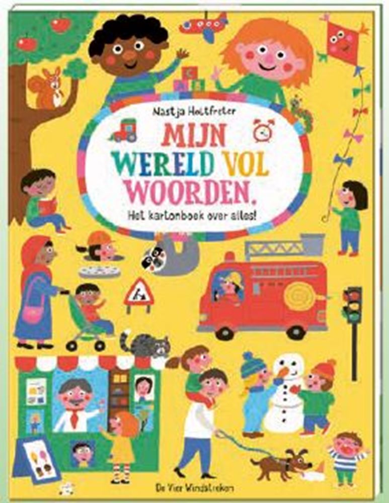 Kartonboek: mijn wereld vol woorden. 2+ | 2 stuks
