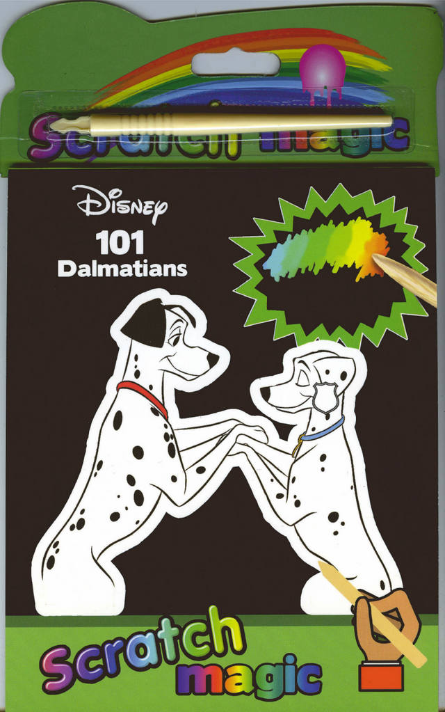 Buchangebote Niederlande BV Walt Disney Magic Scratch Block – 101 Dalmatiner