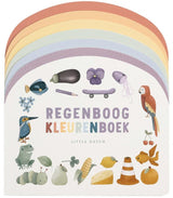 Buchen Sie ein kleines holländisches Regenbogenfarbenbuch aus Pappe