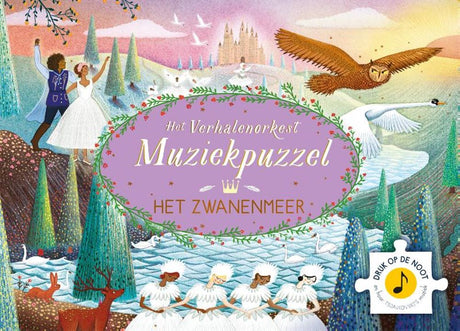 Christofoor, uitgeverij muziekpuzzel - het zwanenmeer 3+