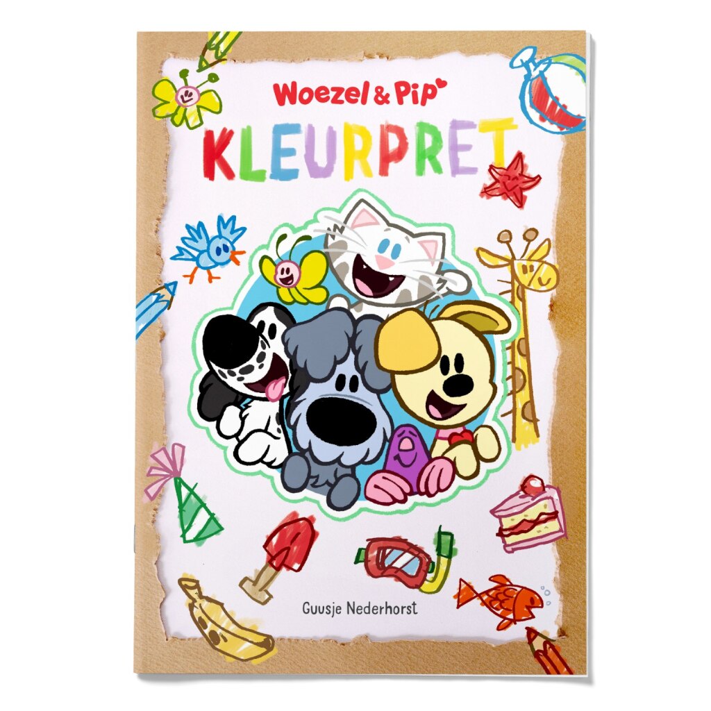 Woezel und Pip und Pip Malbuch Malspaß