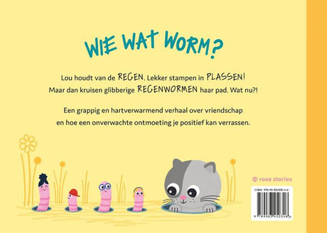 Prentenboek: wie wat worm? 4+ | 2 stuks