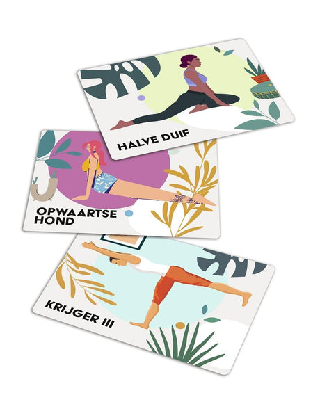 Yoga voor thuis. (kaartenset) | 3 stuks