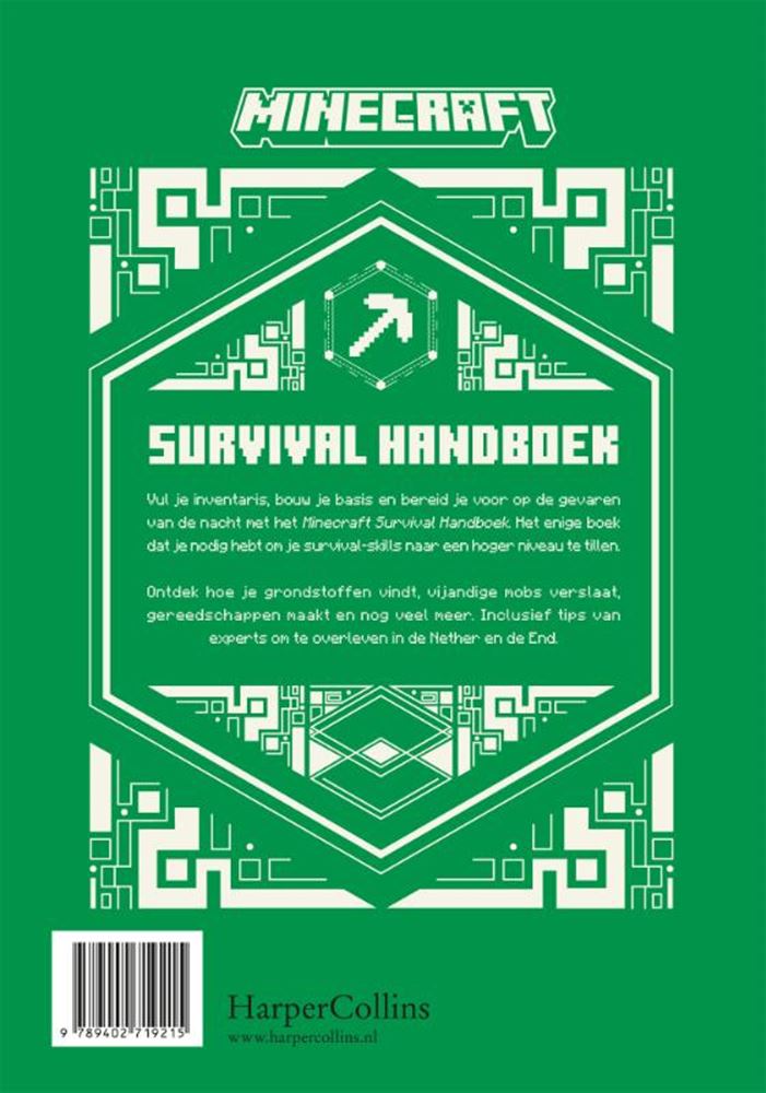 Minecraft survival handboek 8+ | 2 stuks