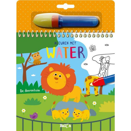 Malen mit Wasser: der Zoo. 4+