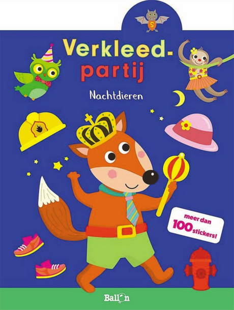 De ballon verkleedpartij nachtdieren