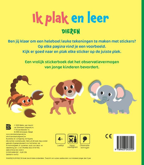 Ich bleibe und lerne: Tiere (4-5 Jahre) 4+