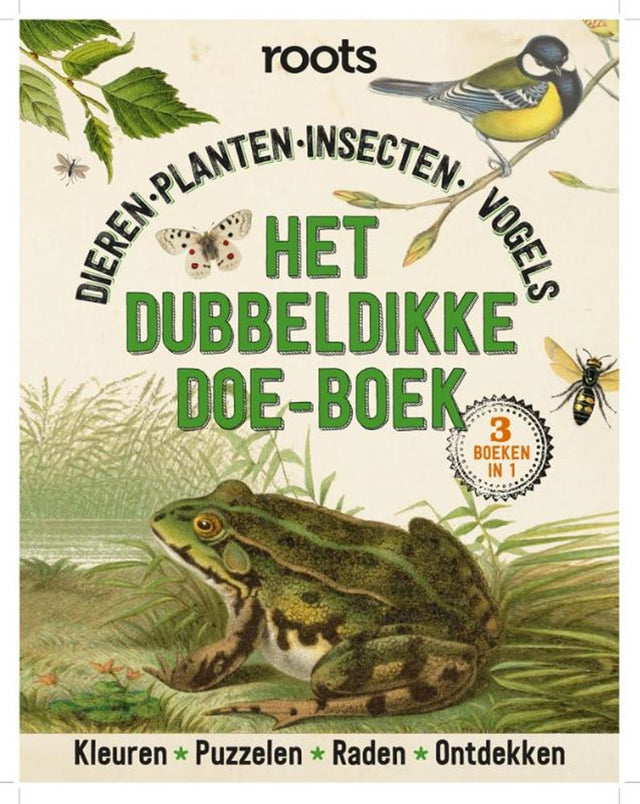Het dubbeldikke doe-boek. dieren-planten