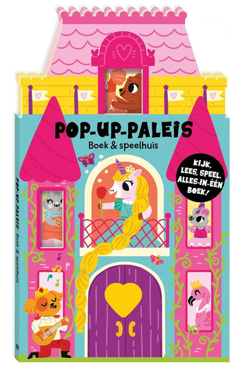 Pop-up-Palastbuch und Spielhaus