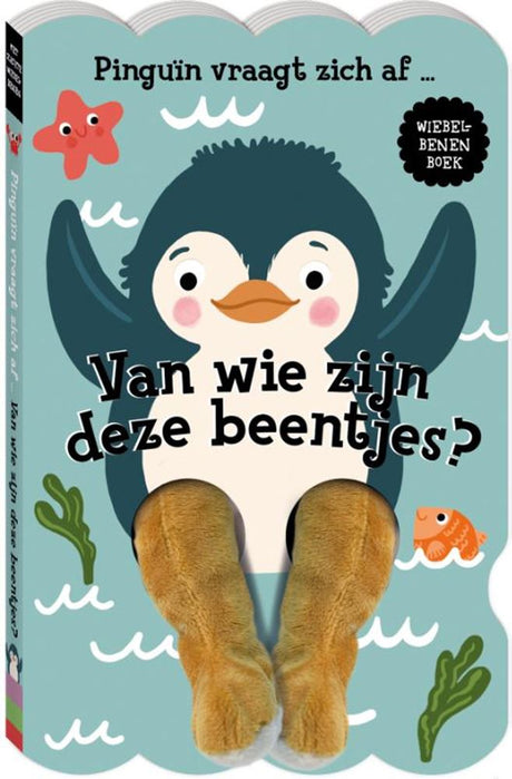 Centraal boekhuis van wie zijn deze beentje - pinguïn vraa | 2 stuks