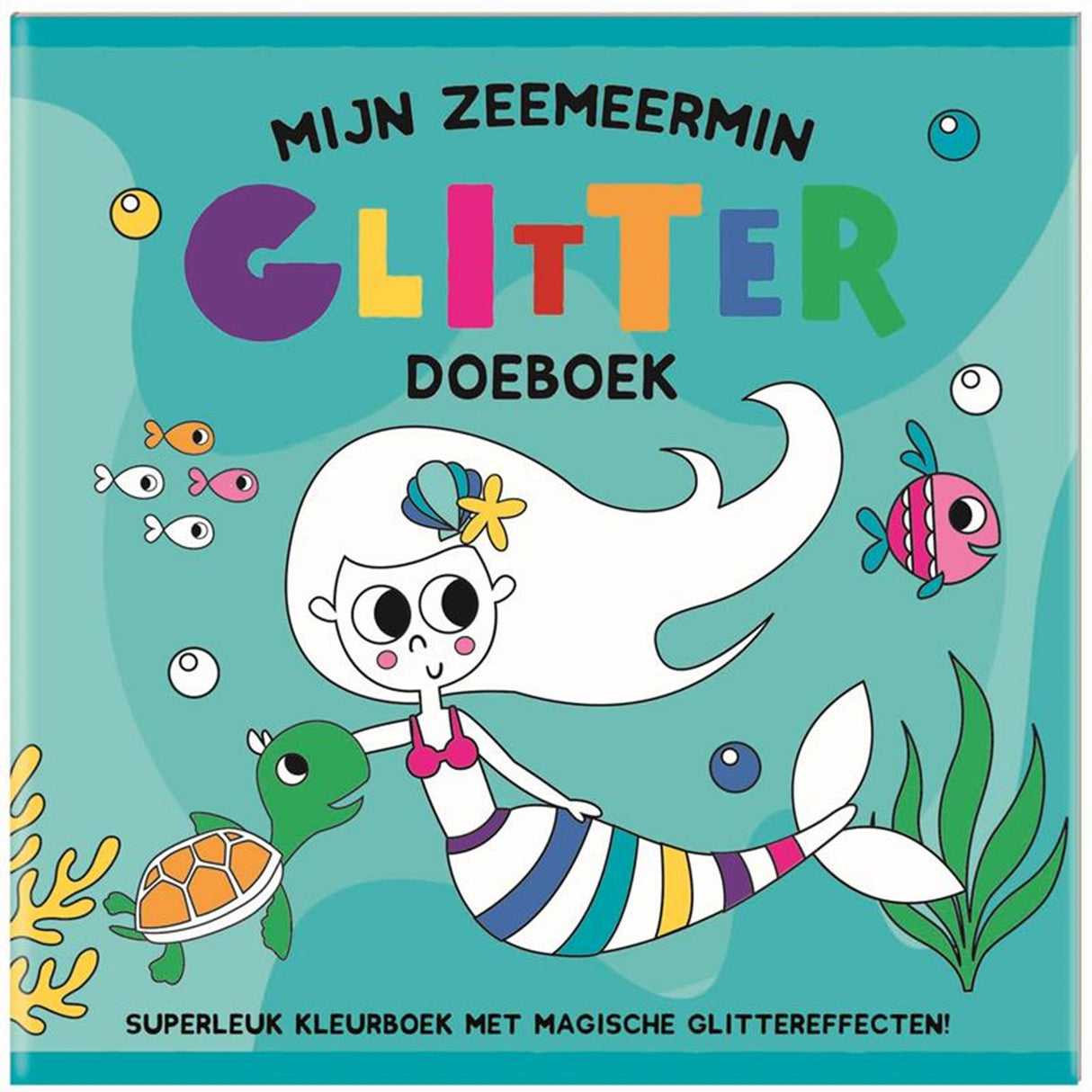 Imagebooks Glitzer-Aktivitätsbuch – meine Meerjungfrau