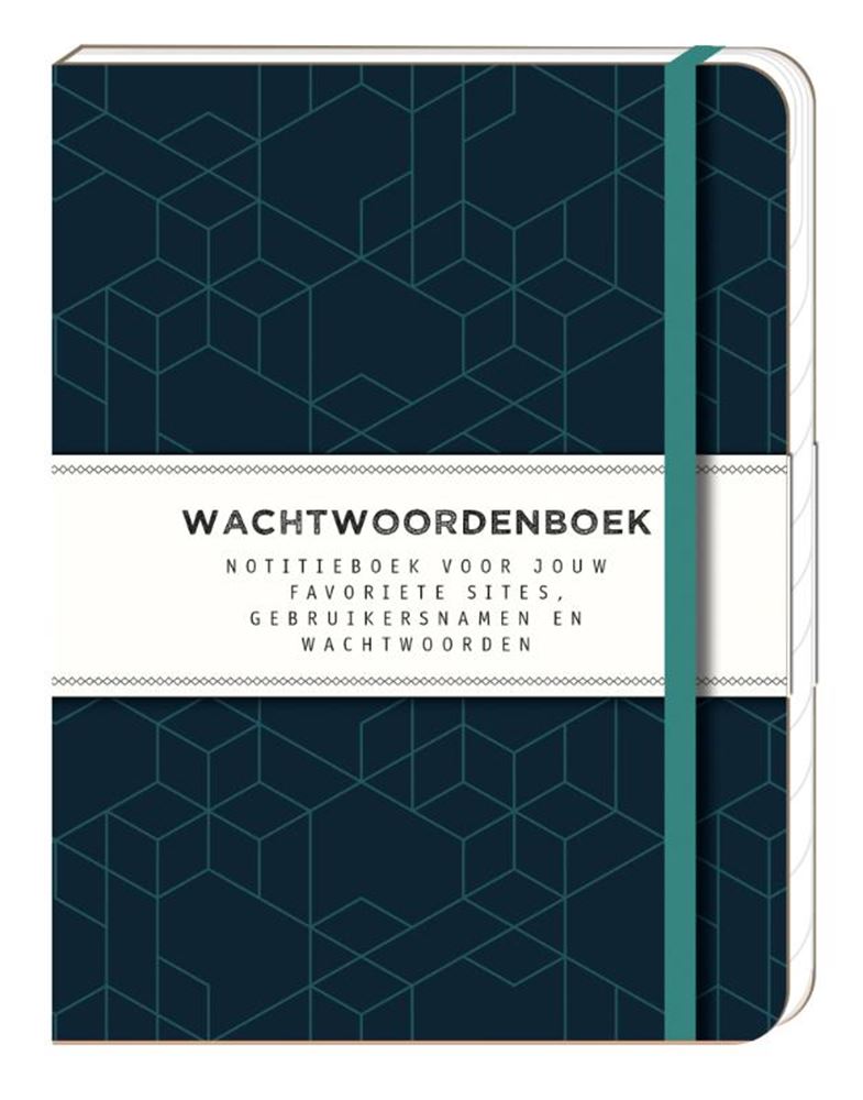 Wachtwoordenboek geometric. | 5 stuks