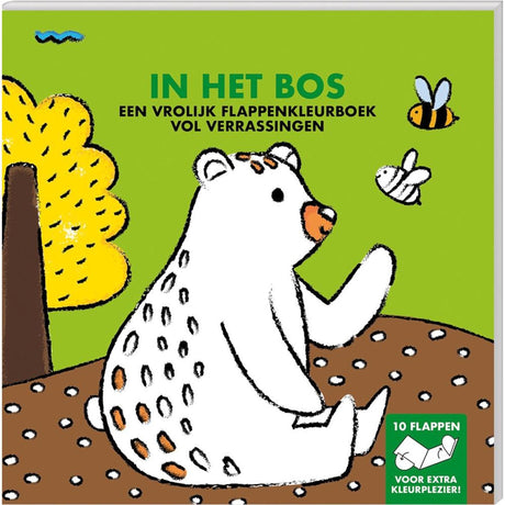 Flap-Malbuch - im Wald 3+