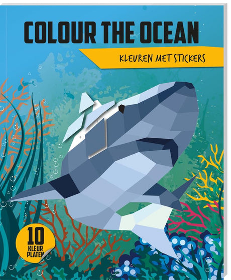 Stickerboek voor volwassenen - colour th | 5 stuks