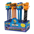 Dsp. dog man 3d gum+pen. 12 stuks. 4 ass