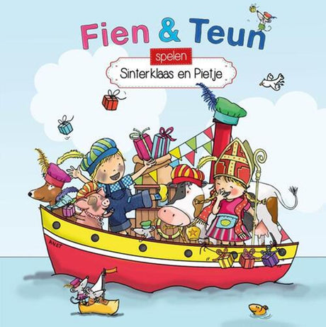 Die WPG-Herausgeber Fien Teun spielen Sinterklaas und Pietje