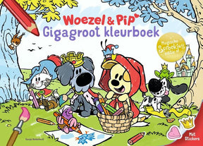 Woezel pip: gigagroot kleurboek sprook