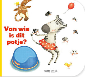 Kartonboek: van wie is dit potje? 2+ | 2 stuks