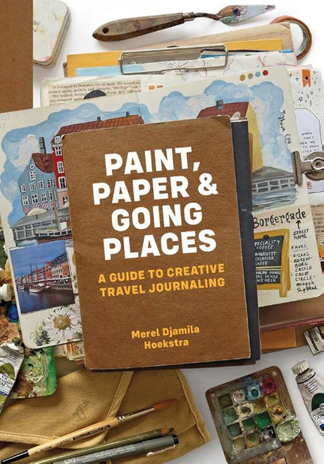 Paint, paper going places volwassene | 2 stuks