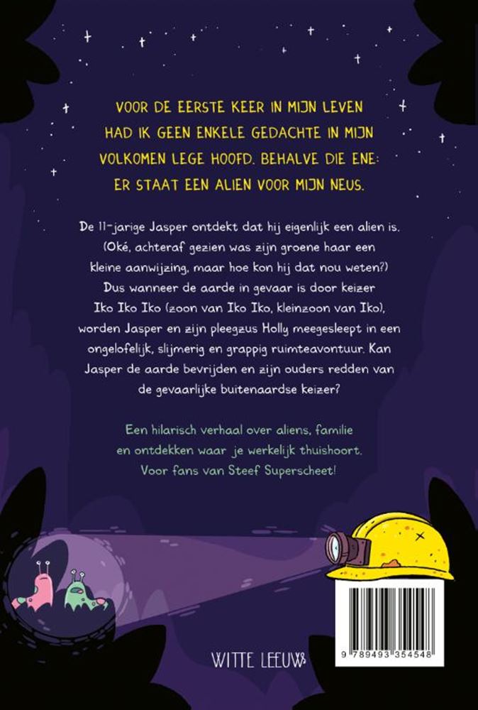 Verhalenboek: oeps, ik ben alien! 8+ | 2 stuks