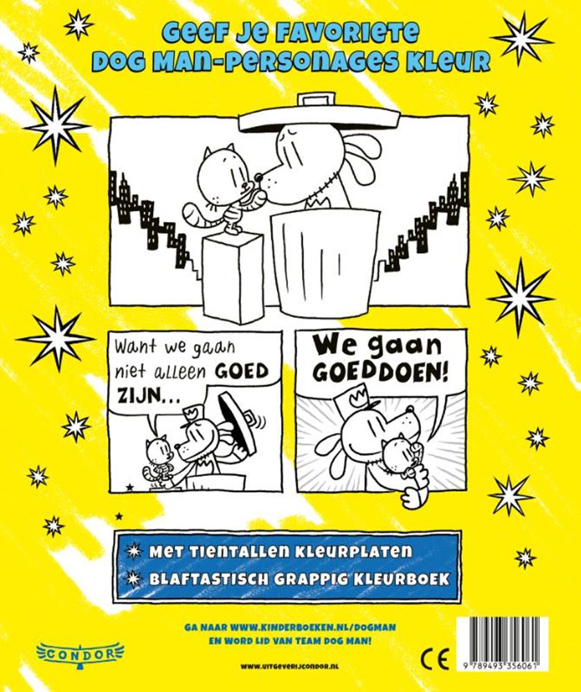 Malbuch „Kondor-Hund-Mann“.