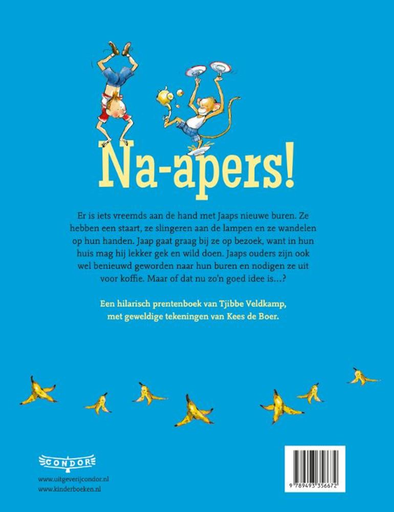 Prentenboek: na-apers! 4+ | 2 stuks