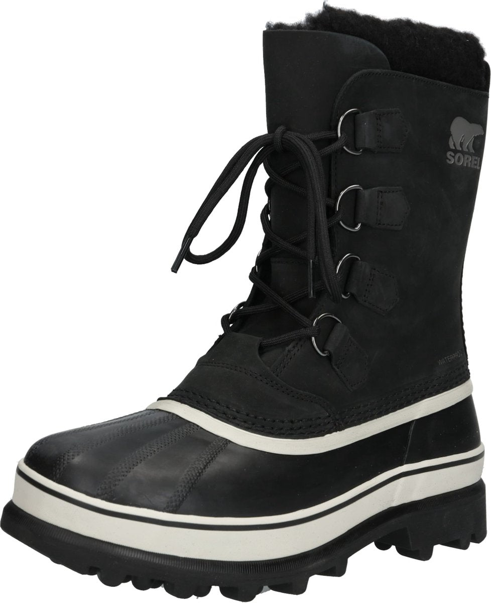 Sorel caribou™ wp Herren-Schneestiefel – Schwarz, dunkler Stein – Größe 42