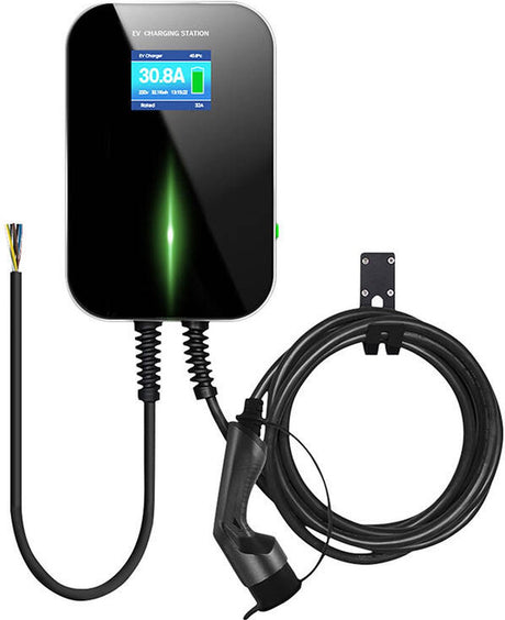 Besen bs20 wandgemonteerde oplader voor elektrische auto’s 22 kw – zwart