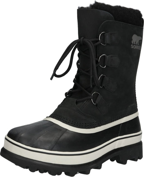 Sorel caribou™ wp Herren-Schneestiefel – Schwarz, dunkler Stein – Größe 43