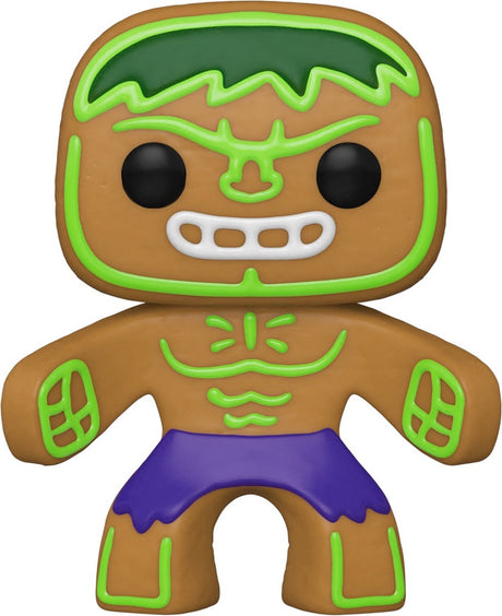 Funko der Hulk-Sammelfigur-Pop! Vinyl – Marvel Holiday Lebkuchen, mehrfarbig