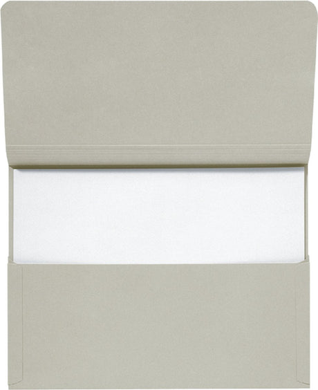 Jalema pocketmap zuurvrij secolor 1-300 vel, grijs, folio (pak 10 stuks)