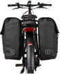 Fastrider jaxx ii dubbele fietstas trend mik - zwart - 28l